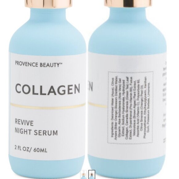 New! 2x Collagen  Serum, Vegan Cruelty-free Skincare Provence Beauty Serums - Picture 2 of 7